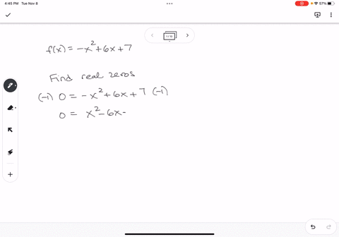 find-the-real-zeroes-of-f-and-the-x-intercepts-of-the-graph-f-fx-x-square6x7