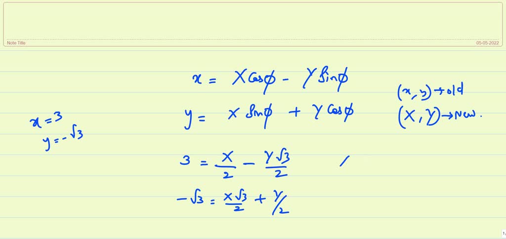 Solved Determine The Xy Coordinates Of The Given Point If The