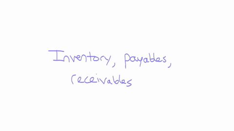 select-the-correct-answer-for-the-general-ledger-accounts-that-form-part-of-your-working-capital-changes-section-of-the-cash-flow-statement-inventory-payables-receivables-inventory-payables-receivable