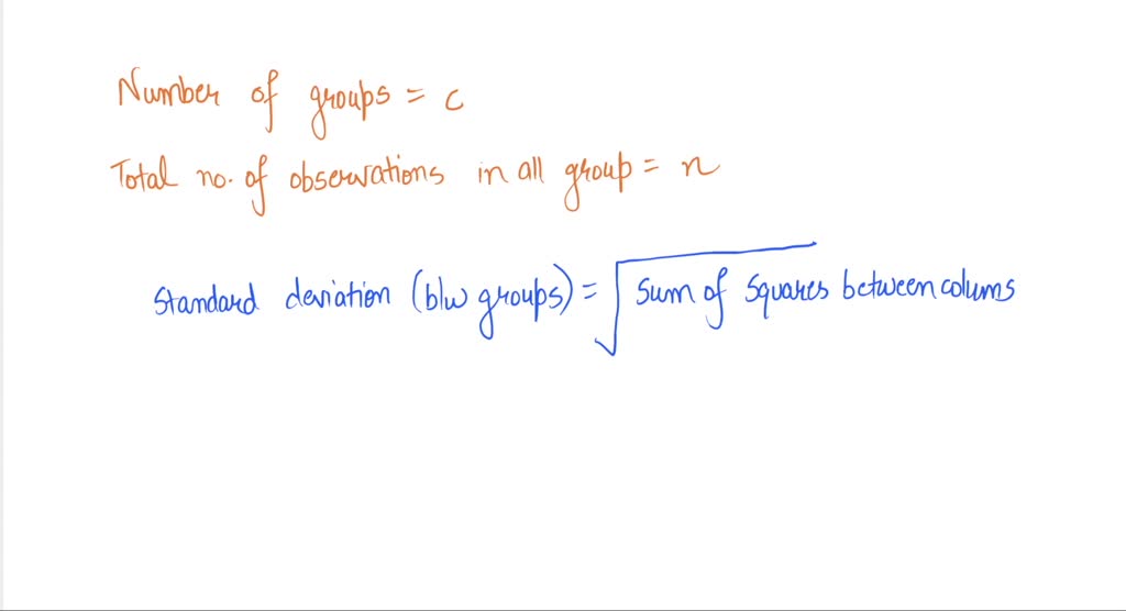 SOLVED What is meant by the phrase, "partitioning the sums of squares