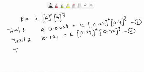 using-the-data-in-the-table-calculate-the-rate-constant-of-this-reaction-trial-a-m-0240-0240-b-m-0400-rate-mls-00228-ab-_-cd-0920-0121-0288-0400-00274-units-00544