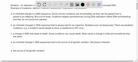 what-is-a-mutation-an-inherited-change-in-a-dna-sequence-an-inherited-changed-in-dna-sequence-that-is-always-bad-for-an-organism-a-change-in-dna-that-leads-to-death-an-inherited-change-in-dn-05263