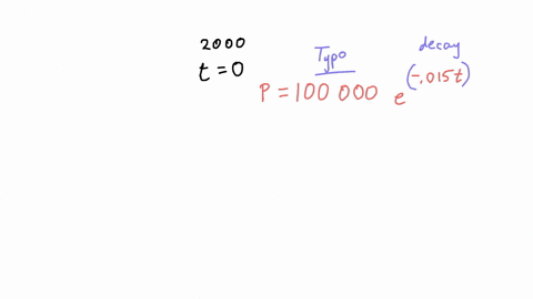 the-population-in-a-certain-city-was-000-in-2000and-its-future-size-is-predicted-to-be-p-5000e-015t-people-where-is-the-number-of-years-after-2000-determine-algebraically-what-year-the-popul-28839