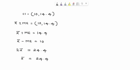 a-90-confidence-interval-for-is-found-to-be-10-144-the-sample-size-used-for-this-task-is-50-determine-the-sample-average-and-the-sample-standard-deviation-65987