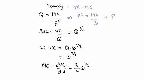 a-monopolist-faces-the-demand-curve-q-144-p2-where-q-is-the-quantity-demanded-and-p-is-price-its-average-variable-cost-is-avc-q12-and-its-fixed-cost-is-20-what-is-the-monopolists-profit-maxi-77698