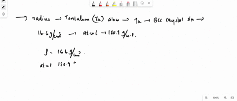 calculate-the-radius-of-tantalum-atom-given-that-ta-has-a-bcc-crystal-structure-density-of-166-glem-and-an-atomic-weight-of-1809-glmol-88967