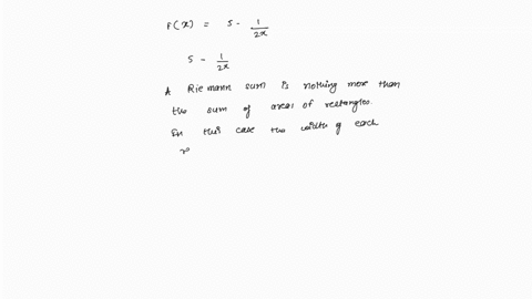 evaluate-the-riemann-sum-for-fx-5-2-x-14-with-six-subintervals-taking-the-sample-points-to-be-left-endpoints-l6-25214