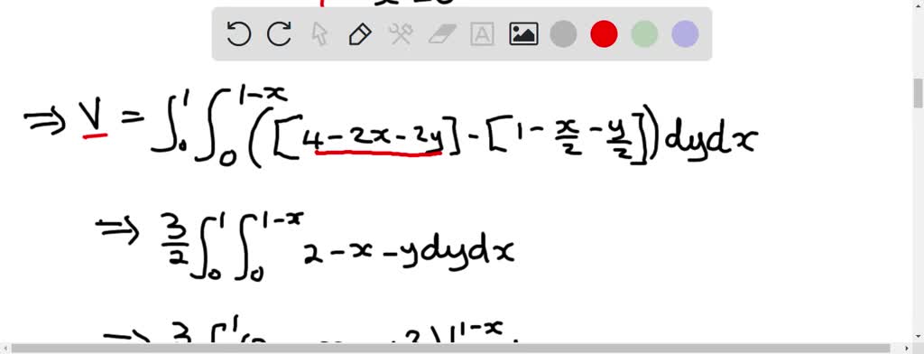 SOLVED: 'Find the volume of the region between the planes x + y + 2z ...