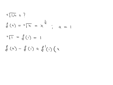 use-differentials-to-estimate-the-value
