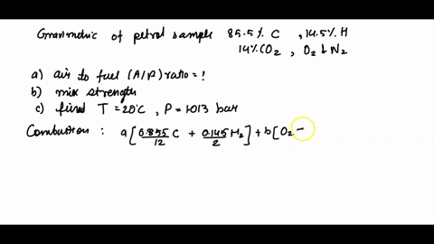 question-4-gravimetric-analysis-of-a-petrol-sample-was-855-carbon-145-hydrogen-the-analysis-of-the-dry-product-gave-14-coz-some-oz-and-reminder-nz-calculate-the-air-to-fuel-af-ratio-supplied-00001