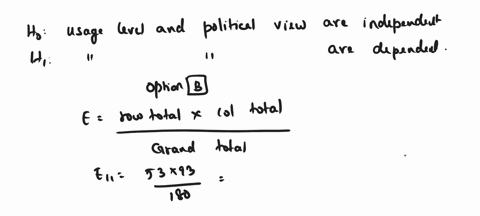 each-individual-in-a-random-sample-of-high-school-and-college-students-was-cross-classified-with-respect-to-both-political-views-and-marijuana-usage-resulting-in-the-data-displayed-in-the-ac-81268