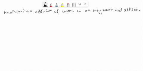 identify-the-best-reagents-to-accomplish-a-markovnikov-addition-of-water-to-an-unsymmetrical-ikene-with-minimal-skeletal-rearrangement-a-water-and-dilute-acid-1-hgoacz-hzo-2-nabh4-naoh-c-l-o-24133