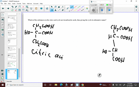 which-of-the-substances-in-the-citric-acid-cycle-are-tricarboxylic-acids-thus-giving-the-cycle-its-2-30613