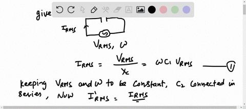 a-capacitor-capacitance-c1-is-connected-across-the-terminals-of-an-ac-generator-without-changing-the-voltage-or-frequency-of-the-generatora-second-capacitor-capacitance-c2-is-added-in-series-11804
