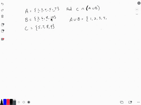 given-set-a-1-3-4-5-7-set-b-2-6-8-10-and-set-c-5-7-8-9-find-the-intersection-of-set-c-to-the-union-of-set-a-and-b