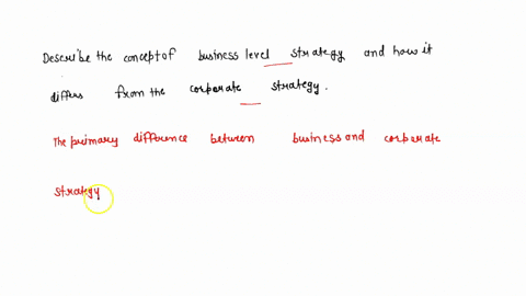 briefly-describe-the-concept-of-business-level-strategy-and-how-it-differs-from-the-corporate-strategy-92376