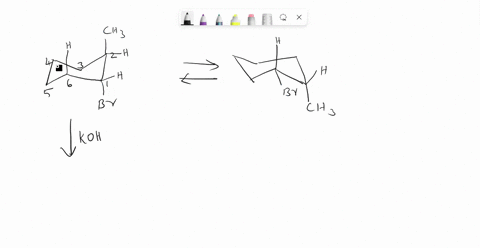explain-why-trans-1-bromo-2-methylcyclohexane-yeilds-the-hofmann-product-3-methylcyclohexane-on-treatment-with-any-strong-base-56308