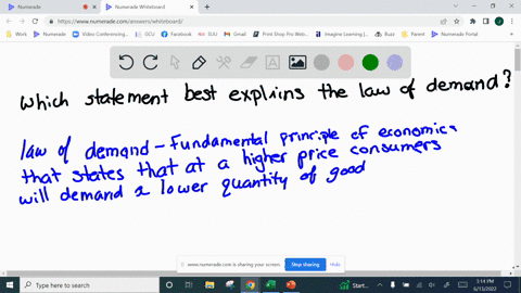which-statement-best-explains-the-law-of-demand-o-the-quantity-demanded-by-consumers-increases-as-prices-rise-then-decreases-as-prices-fall-the-quantity-demanded-by-consumers-decreases-as-pr-83922