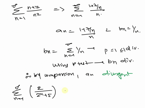 point-match-the-following-series-with-the-series-below-in-which-you-can-compare-using-the-limit-comparison-test-then-determine-whether-the-series-converge-or-diverge_-a-n-b-n2-nl-nl-c-n3-n-a-96823