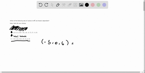 which-of-the-following-sets-of-vectors-in-r-are-linearly-dependent-note-mark-all-your-choices-6-4-4-12-5-4-2-0-1-8-7-5-8-3-7-7-3-0-8-0-6-16-0-12-5-0-6-9-2-3-2-2-6-07358