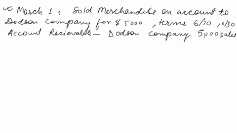 exercise-8-1-presented-below-are-selected-transactions-of-molina-company-molina-sells-in-large-quantities-to-other-companies-and-also-sells-its-product-in-a-small-retall-outlet-march-1-sold-57097