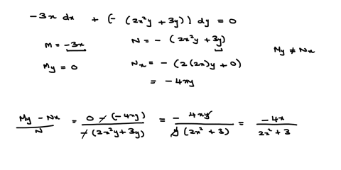 point-solve-the-following-differential-equation-by-finding-an-appropriate-integrating-factor-3xdx-_-2xy-3ydy-0-constant-21642