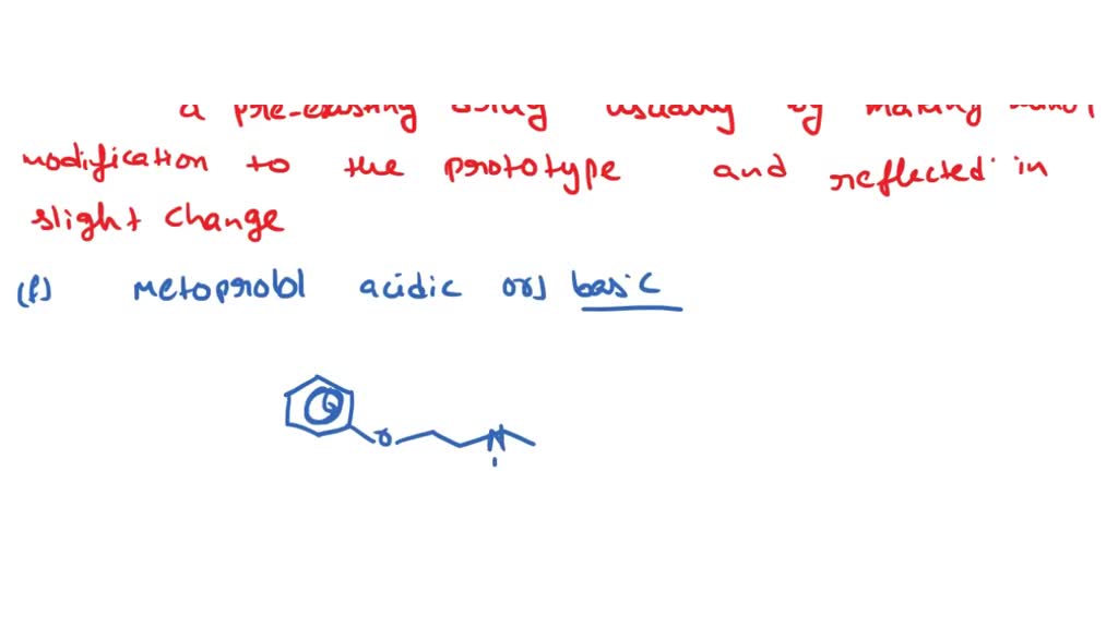 SOLVED 10 The bioavailability of propranolol is 269 Pro pranolol is