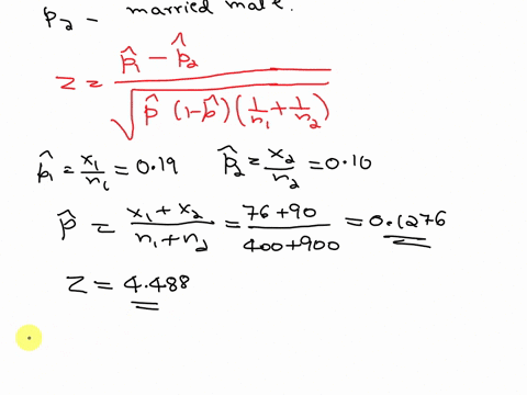 a-large-automobile-insurance-company-selected-samples-of-single-and-married-male-policy-holders-and-recorded-the-number-who-made-an-insurance-claim-over-the-preeding-three-year-period-male-p-31457
