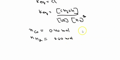 pq-15-carbon-monoxide-gas-reacts-with-hydrogen-gas-at-elevated-temperatures-to-form-methanol-cog-2hg-chohg-when-040-mol-of-co-and-030-mol-of-hz-are-allowed-to-reach-equilibrium-in-a-l0-l-con-60474