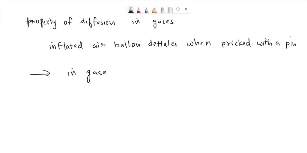 an inflated air balloon departs when pricked with a pin which property