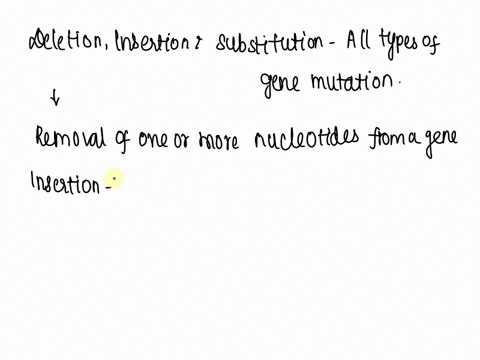 which-is-not-a-gene-mutation-deletion-insersion-substitution-subduction-10695