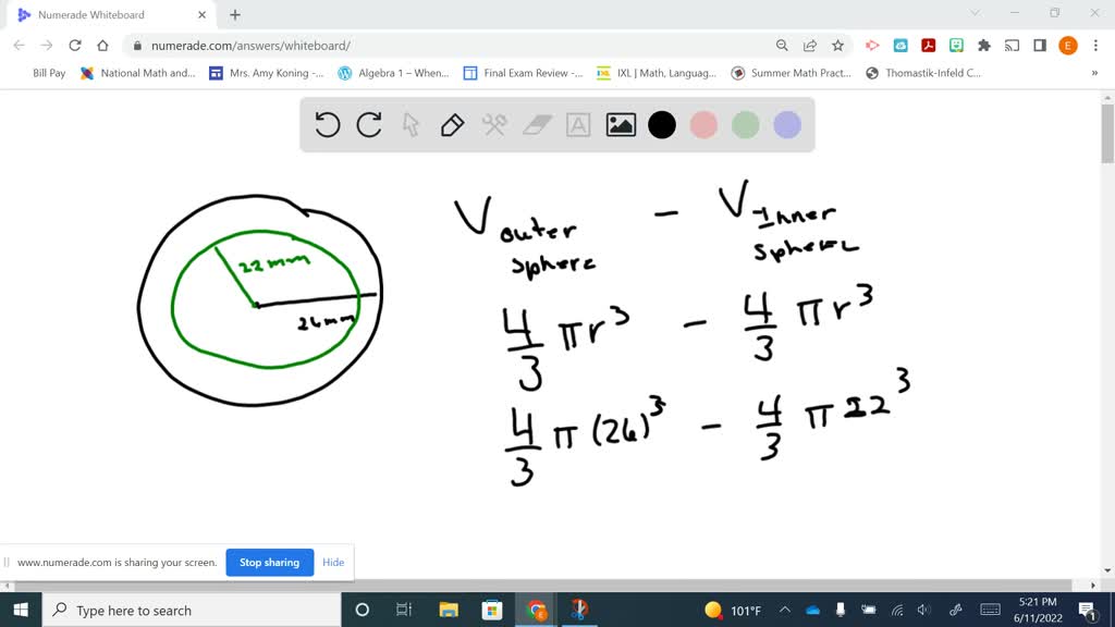 A gum ball has a radius that is 30mm. The radius of the gumballs