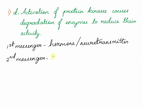 which-of-the-following-statements-about-signal-transduction-pathways-incorrect-select-one-the-first-messenger-is-typically-hormone-or-neurotransmitter-cells-have-receptors-at-their-surface-t-21814