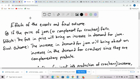 note-whether-the-following-statement-is-true-false-or-uncertain-and-explain-your-answer-clearly-state-the-effect-of-each-event-and-the-final-outcome-if-the-price-of-jam-a-complement-for-crac-96038