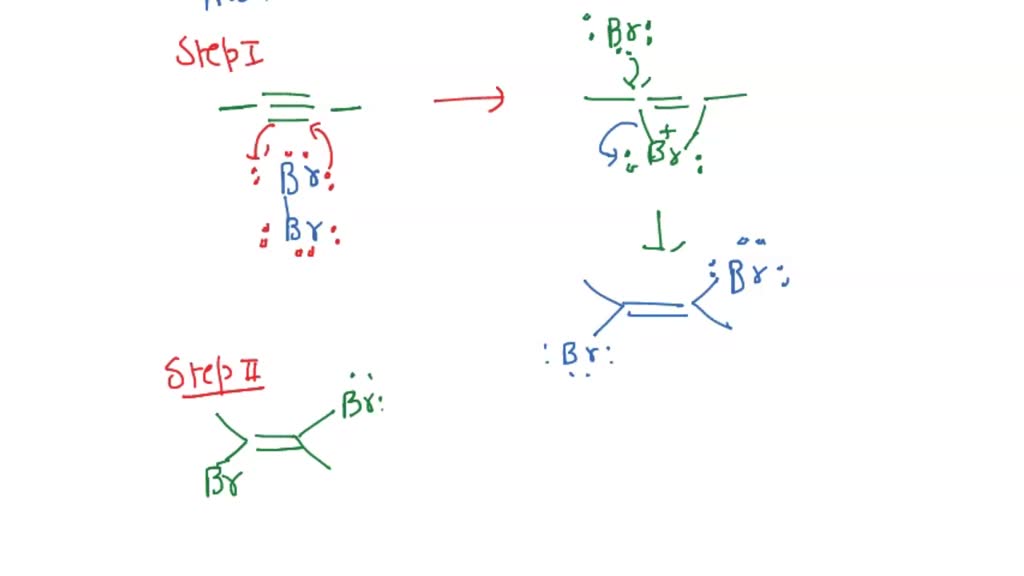 SOLVED: Iodine equivalents of molecular halogen will react with and add ...