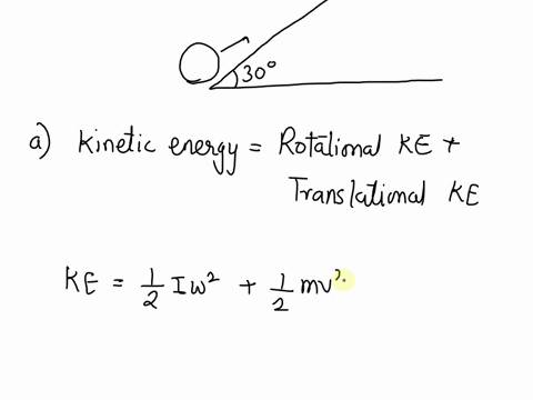 a-solid-8-kg-ball-rolls-up-an-incline-which-has-an-inclination-angle-of-308-from-the-horizontal-at-the-bottom-of-the-incline-the-velocity-of-the-center-of-mass-is-found-to-be-15-ms-it-is-rol-11939