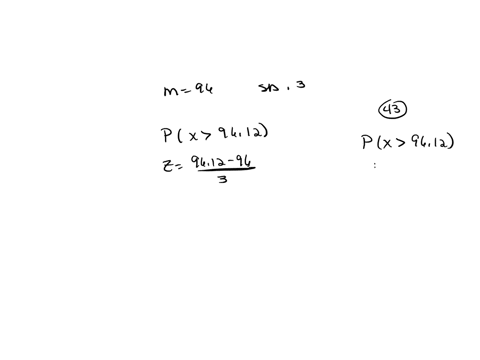 the-lengths-of-lumber-a-machine-cuts-are-normally-distributed-with-a-mean-of-96-inches-and-a-standard-deviation-of-03-inch_-a-what-is-the-probability-that-a-randomly-selected-board-cut-by-th-93298