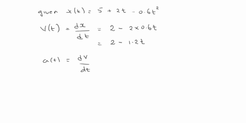 straight-line_-the-position-as-function-of-time-is-given-by-the-following-an-object-moves-along-formula-xt-5-m-2ms-t-06-ms-find-the-object-initial-position-initial-velocity-and-initial-accel-94228