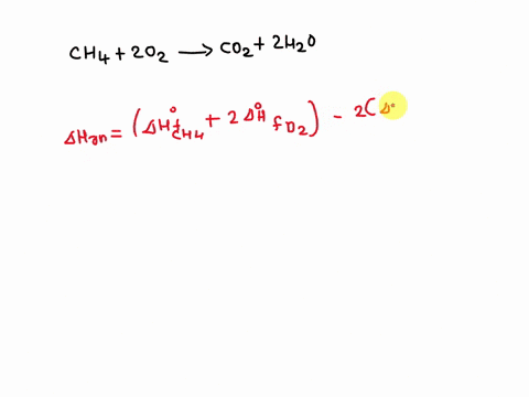 use-the-following-bond-enthalpies-to-determine-the-enthalpy-change-for-the-combustion-of-methane-ch4-2o2-a-co2-2h2o-c-h-414-kjmol-co-798-kjmol-h-o-458-kjmol-oo-497-kjmol-47704