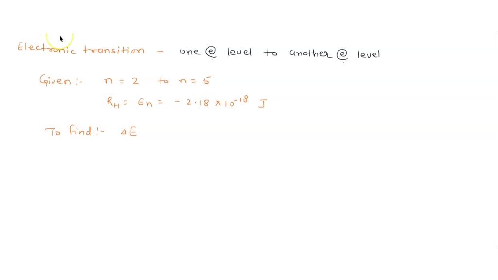 SOLVED Calculate the energy, in joules, required to excite a hydrogen
