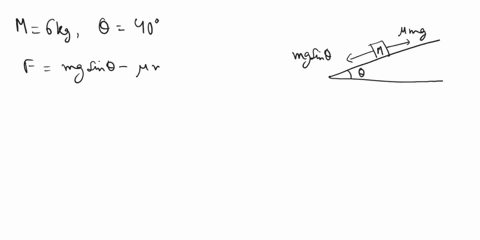 vsearchhl-essource-hpeitss1xgpecahlasglr967ydqqtranslateoq-a-block-of-mass-m-6-kg-it-slides-down-an-inclined-plane-with-constant-speed-the-inclined-plane-makes-an-angle-of-40-with-respect-to-01518