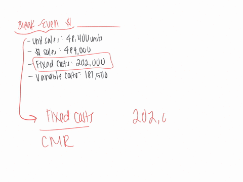 26-use-the-following-information-to-determine-the-break-even-point-in-sales-dollar-unit-sales-48400-units-dollar-sales-484000-10625-fixed-costs-202000-variable-costs-181500-multiple-choice-2-21331