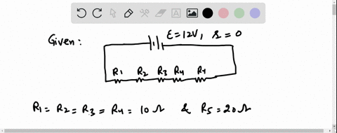 problem-1-_-battery-with-a-terminal-voltage-of-12v-is-connected-to-a-circuit-consisting-of-four-10-ohm-and-one-20-ohm-resistors-all-in-series-assume-the-battery-has-negligible-internal-resis-58212