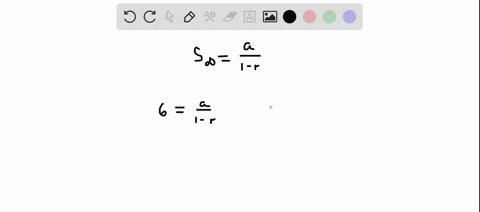 a-geometric-progression-has-first-term-a-common-ratio-r-and-sum-to-infinity-6-a-second-geometric-progression-has-first-term-2a-common-ratio-r-and-sum-to-infinity-7-find-the-values-of-a-and-r-00197