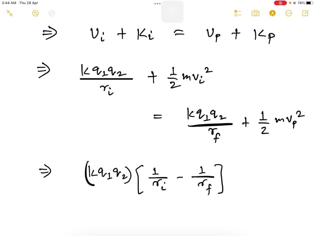 SOLVED: Proton Follows The Path Shown In (Figure 1). Its Initial Speed ...