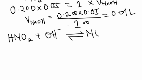 500-ml-of-0200-m-hno2-is-titrated-to-its-equivalence-point-with-100-m-naoh-what-is-the-ph-at-the-equivalence-point-62984
