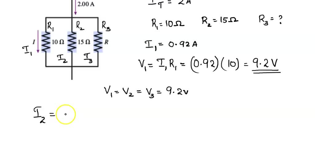 Consider the circuit shown in (Figure 1). Assume 1 =0.92 A. Part A What ...