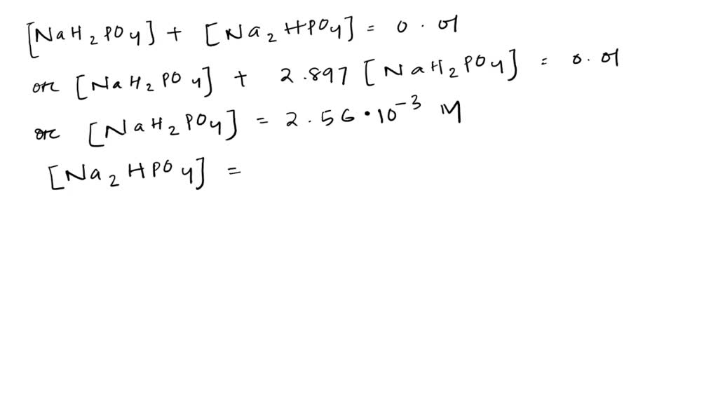 SOLVED: Phosphoric acid is a triprotic acid with the following pKa ...