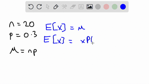 suppose-x-has-a-binomial-distribution-with-parameters-n20-and-success-probability-p030-what-is-the-expected-value-of-x-34734