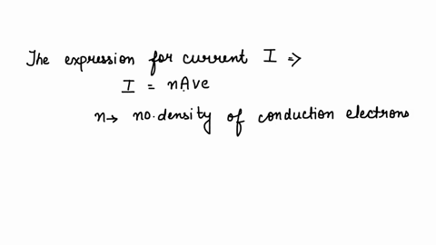 a-current-flows-in-a-wire-of-circular-cross-section-with-the-free-electrons-travelling-with-a-mean-drift-velocity-v-if-an-equal-current-flows-in-a-wire-of-twice-the-radius-new-mean-drift-velocity-is-a